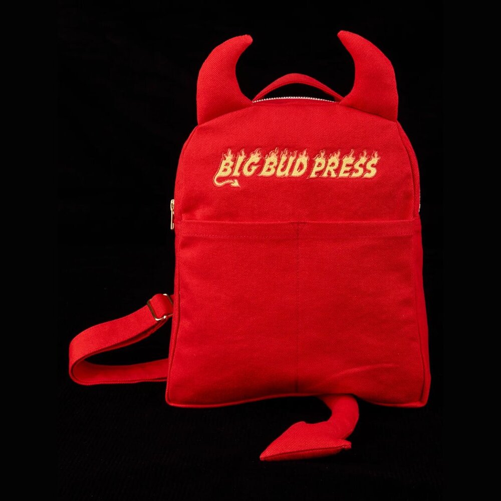Big Bud Press Devil Mini Backpack, Red - image 1